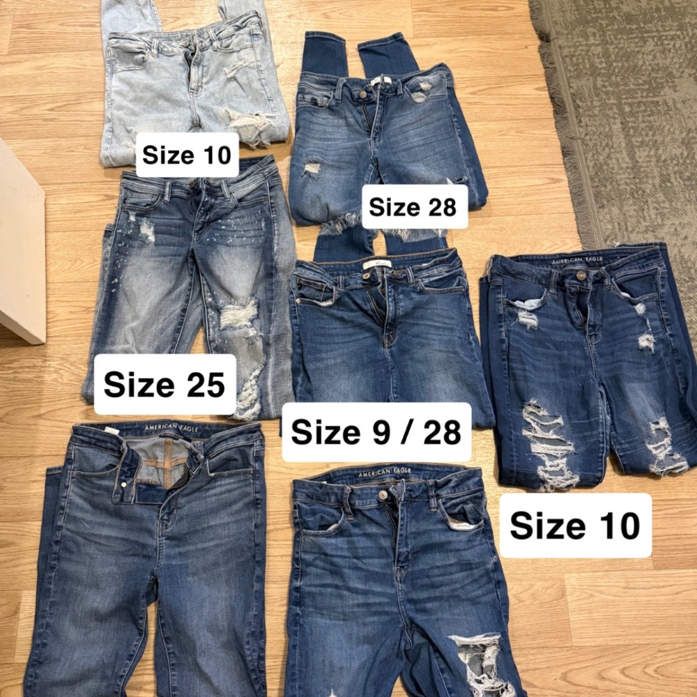 American eagle jeans / short